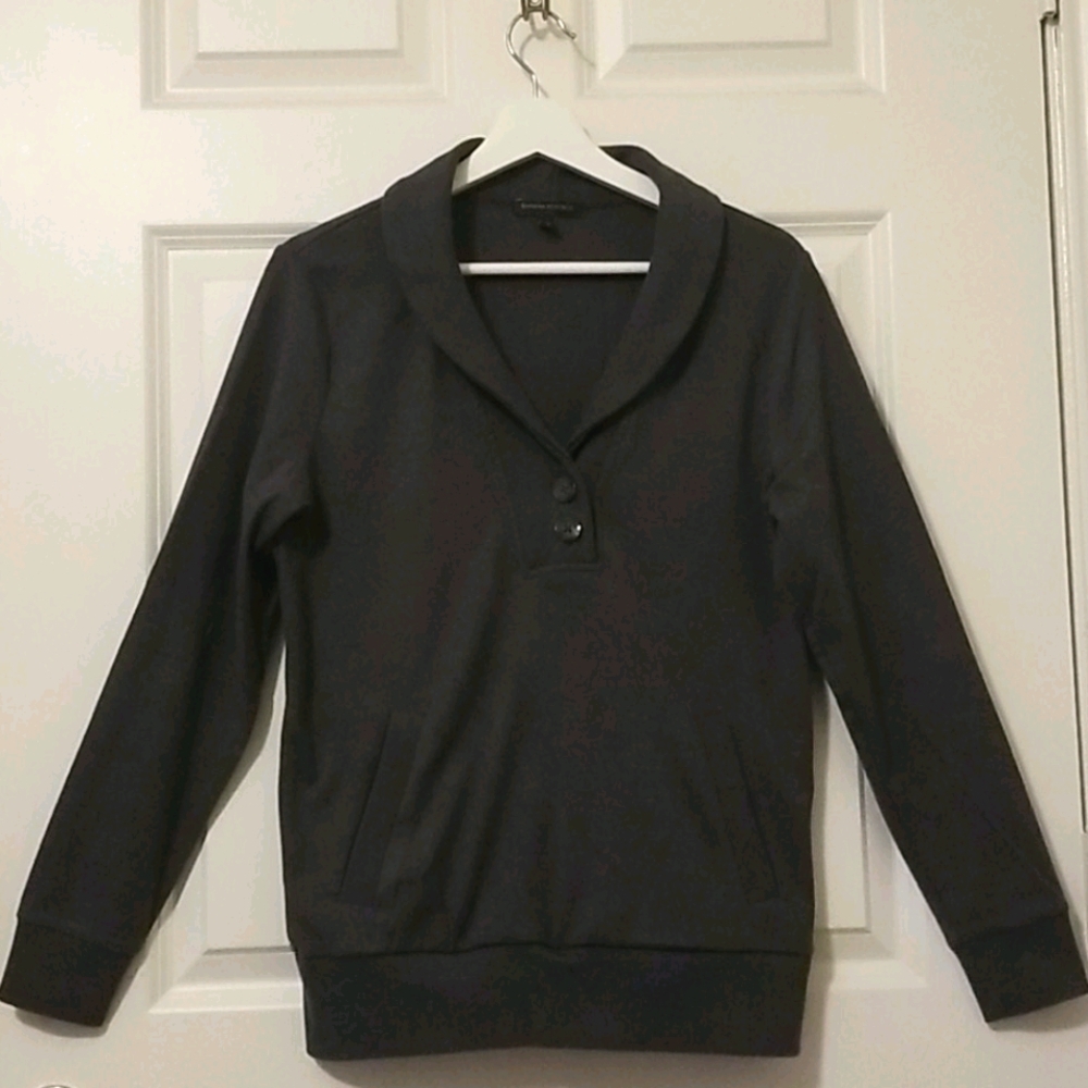 Banana Republic Gray Pullover Sweater